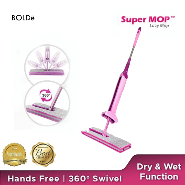 Bolde Super MOP Lazy Mop - Pink 